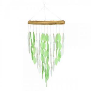 Deluxe Green Waterfall Glass Chimes