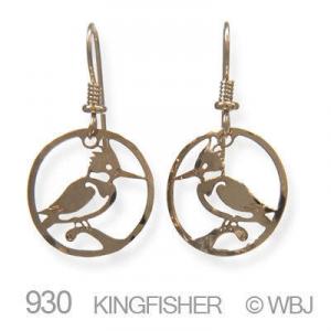 Small Kingfisher Earrings