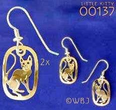 Little Kitty Earrings
