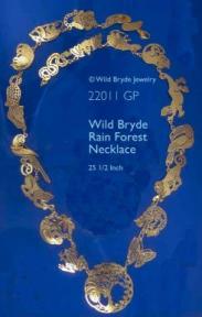 Wild Bryde Rain Forest Necklace 25.5 inch