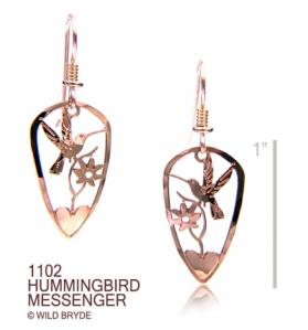 Wild Bryde Hummingbird Messenger Earrings