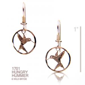 Wild Bryde Hungry Hummer Earrings