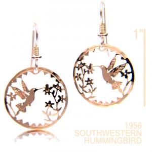 Wild Bryde Southwestern Hummer Earrings