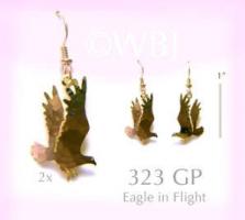 Wild Bryde Eagle In Flight Earrings