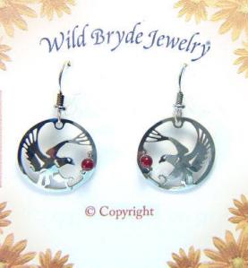 Wild Bryde Eagle Wing Earrings