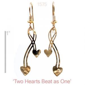 Wild Bryde Two Hearts Beat As One Earrings