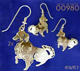 Golden Retriever Earrings