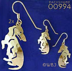 Dachshund Earrings