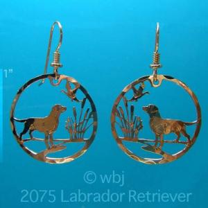 Labrador Retriever Earrings