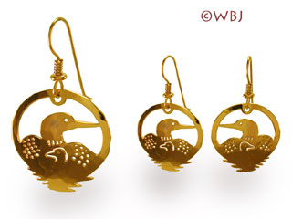 Loon earrings deals