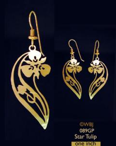 Star Tulip Earrings