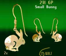 Small Bunny Earrings