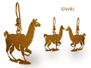 Llama Earrings