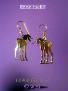 Arabian Foal Earrings