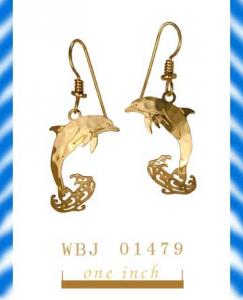 Dolphin Splash Earrings