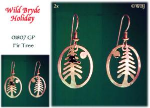 Fir Tree Earrings