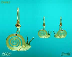 Snail Earrings