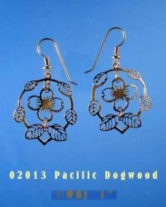 Dogwood Flowers Earrings
