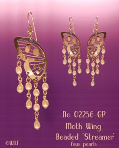 Moth Wing Beaded 