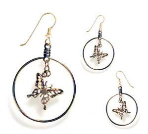 Swallowtail Earrings