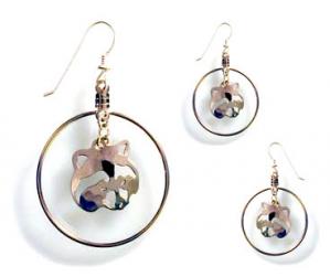 Rocky Raccoon Earrings
