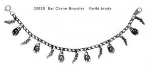Bat Charm  Bracelet