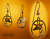 Wild Bryde Small Giraffe Earrings