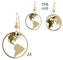Wild Bryde Earth Earring Earrings