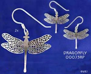 Wild Bryde Dragonfly Earrings