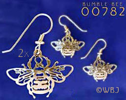 Bumble Bee Earrings