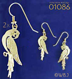 Hyacinth Macaw Earrings
