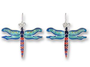 Zarlite Calypso Dragonfly Earrings