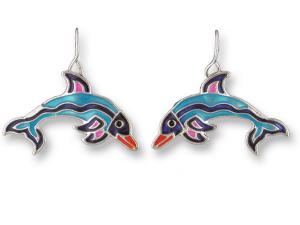 Zarlite Calypso Dolphin Earrings