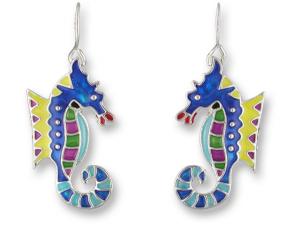 Zarlite Calypso Seahorse Earrings