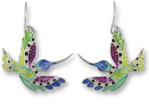 Zarlite Hummingbird Radiance Earrings