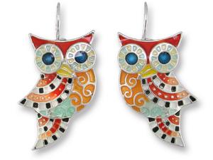 Zarlite Owl Radiance Earrings
