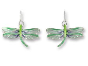 Zarlite Turquoise Dragonfly Earrings