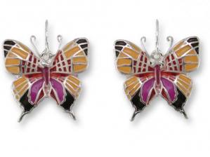 Zarlite Daggerwing Butterfly Earrings