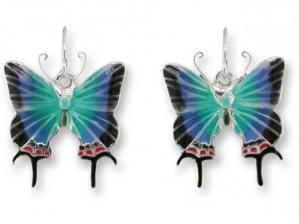 Zarlite Hewitson's Hairstreak Earrings