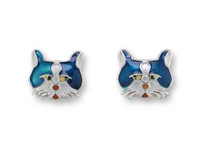 Zarlite Cat Face Earrings