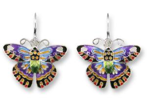 Zarlite Designer Butterfly Earrings