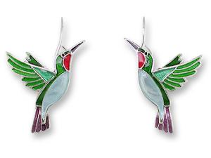 Zarlite Hummingbird Earrings