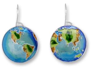 Zarlite Earth Earrings