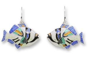 Zarlite Triggerfish Earrings