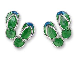 Zarlite Flip Flops Post Earrings