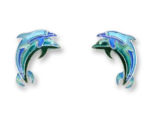 Zarlite Dancing Dolphins Earrings