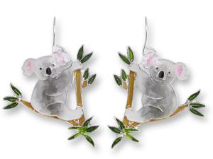 Zarlite Australian Koala Earrings