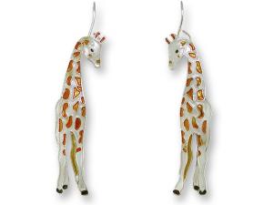 Zarlite Rothchild's Giraffe Earrings