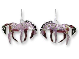 Zarlite Purple Prancer Earrings