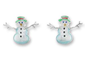 Christmas Snowman Earrings